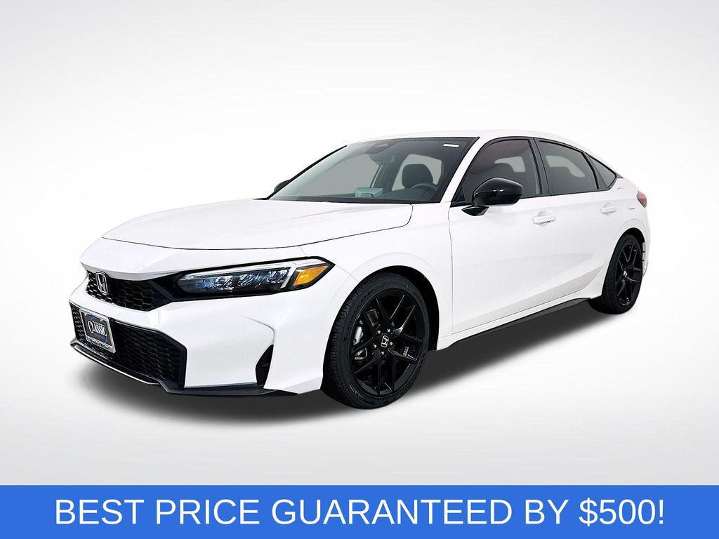 new 2026 Honda Civic car, priced at $26,195