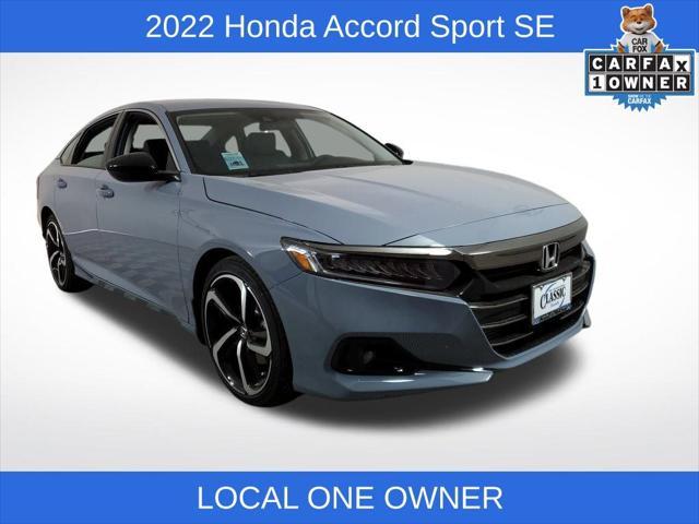 used 2022 Honda Accord car, priced at $24,206