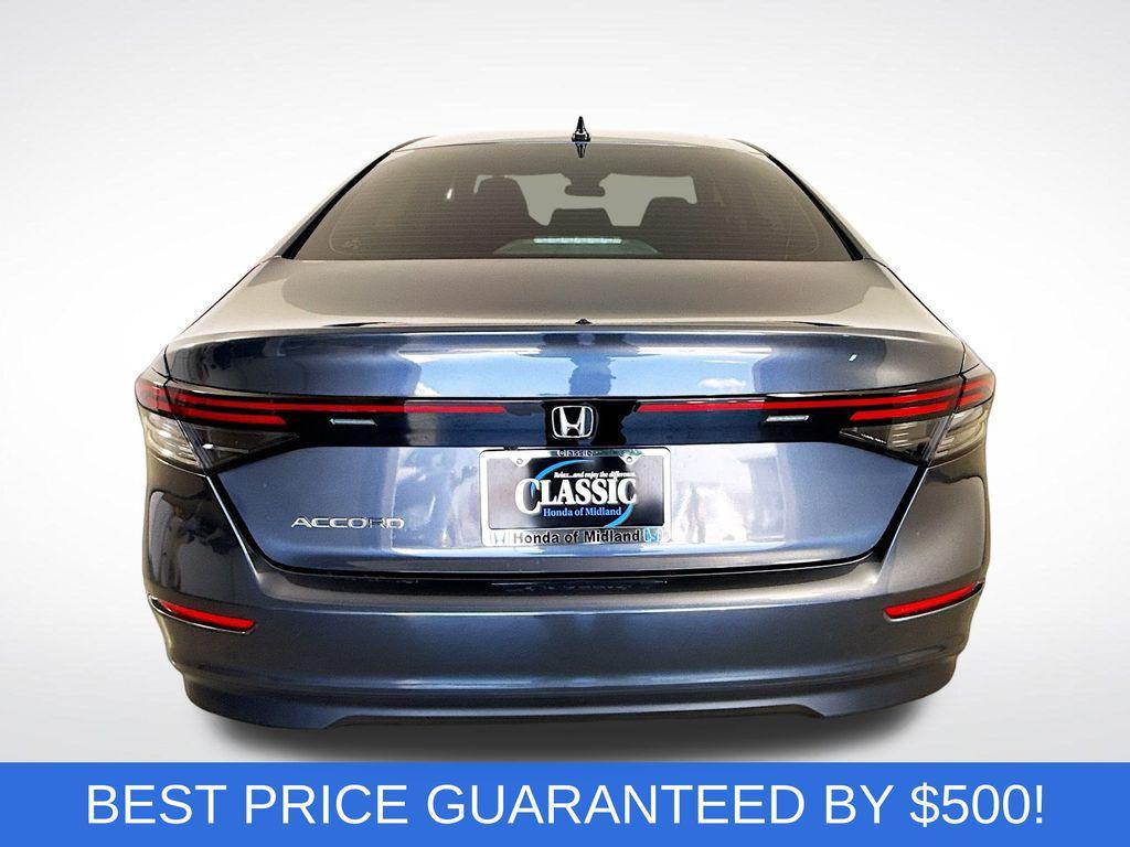 new 2025 Honda Accord car, priced at $28,460