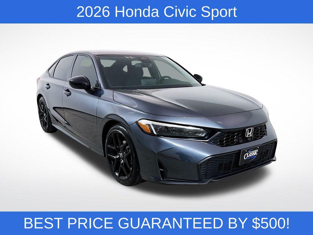 new 2026 Honda Civic car, priced at $24,540
