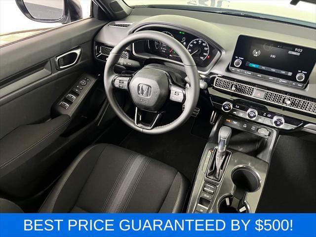 new 2025 Honda Civic car, priced at $24,897