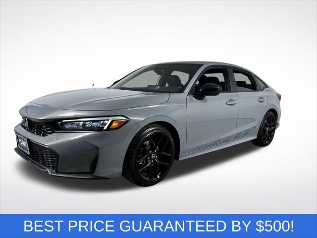 new 2025 Honda Civic car, priced at $24,897