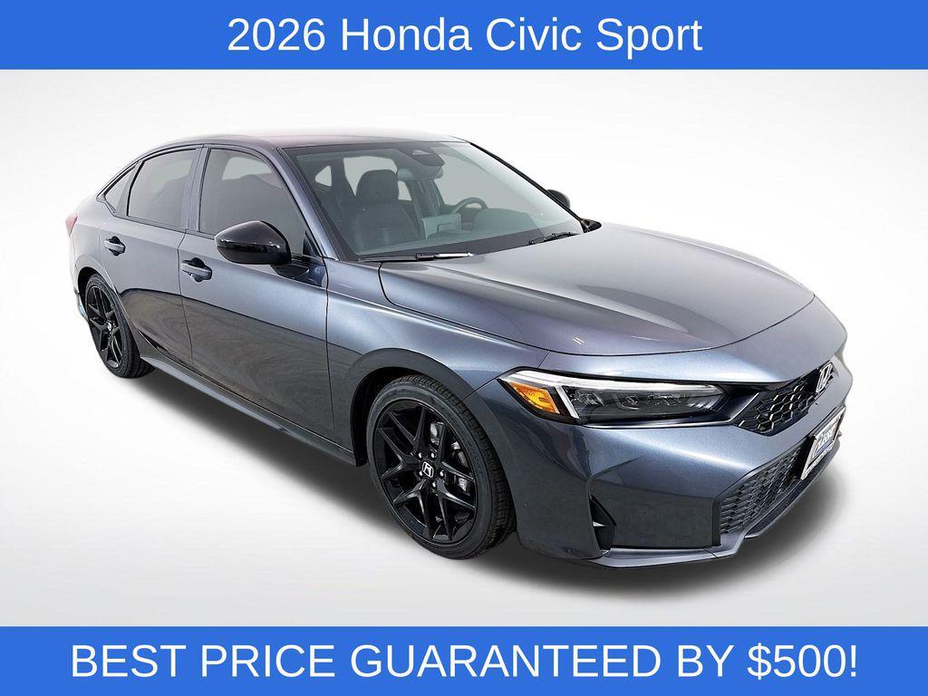 new 2026 Honda Civic car, priced at $24,540