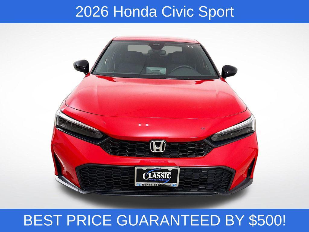 new 2026 Honda Civic car, priced at $24,540