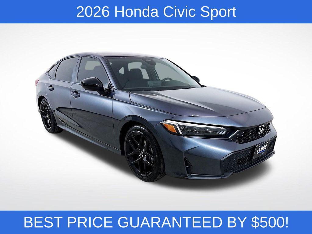 new 2026 Honda Civic car, priced at $24,540