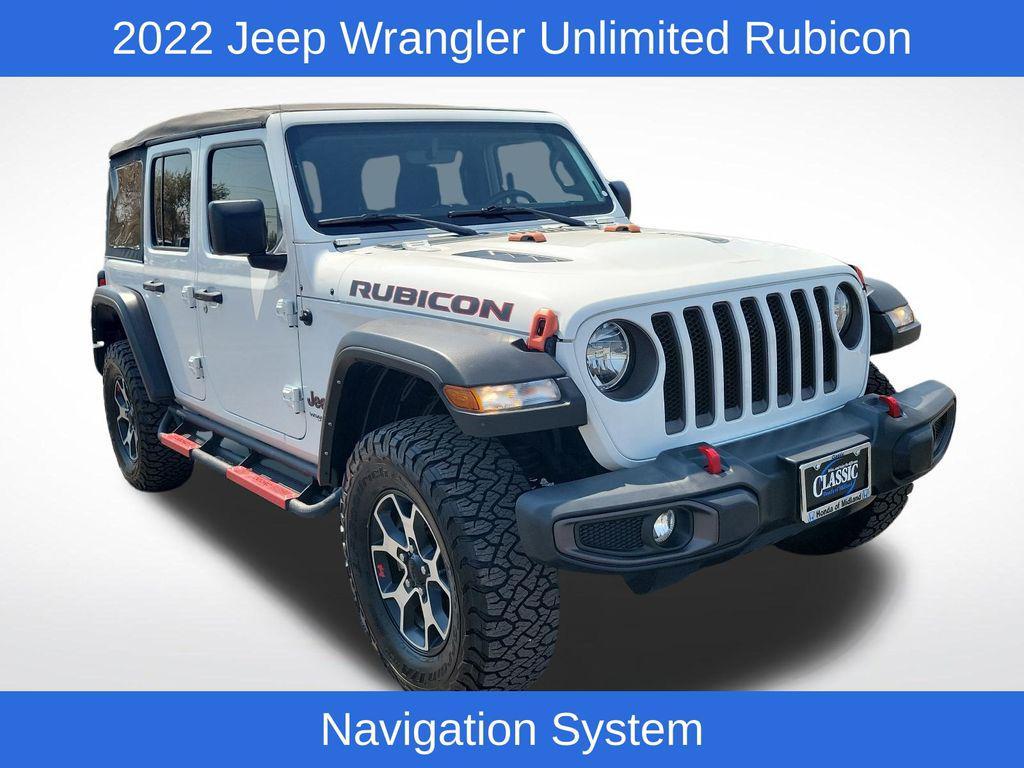 used 2022 Jeep Wrangler Unlimited car, priced at $35,399