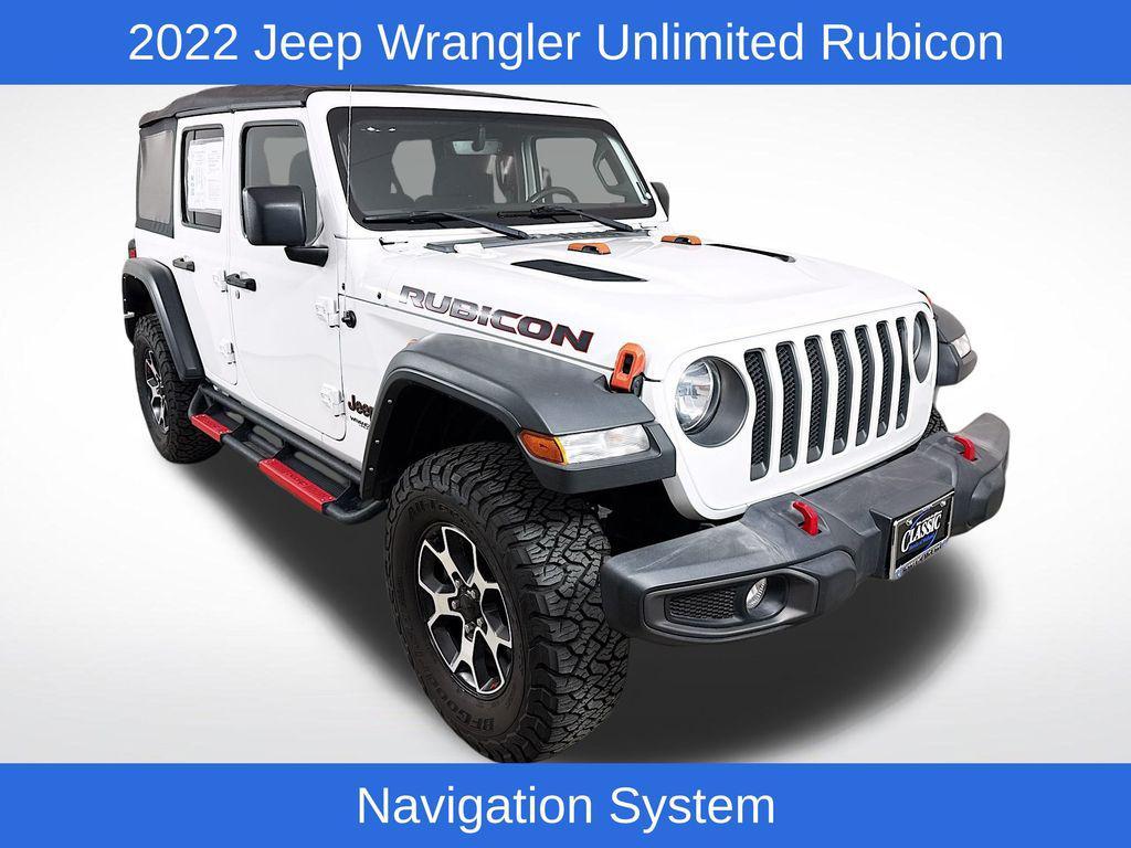 used 2022 Jeep Wrangler Unlimited car, priced at $32,834