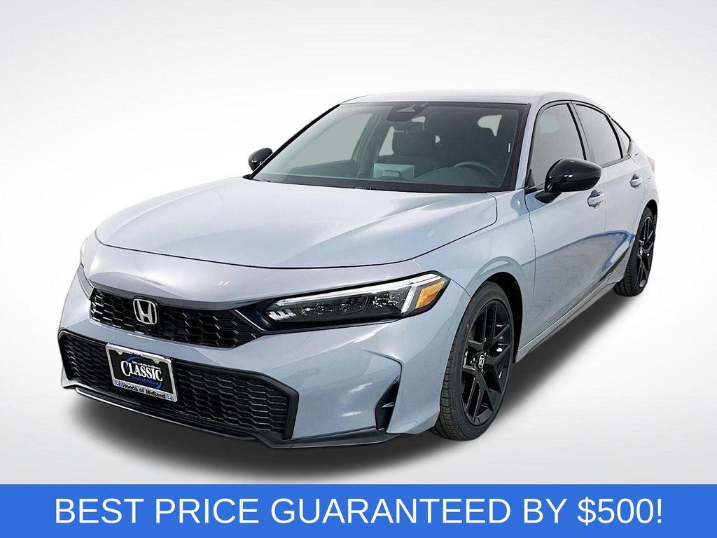 new 2026 Honda Civic car, priced at $26,195