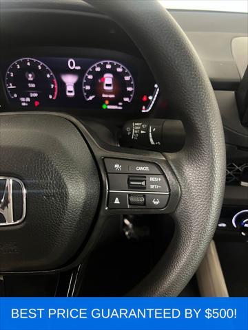 new 2025 Honda Accord car, priced at $29,207