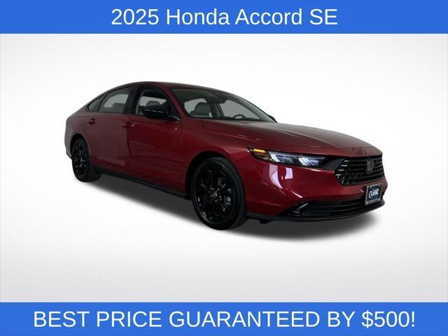 new 2025 Honda Accord car, priced at $29,207
