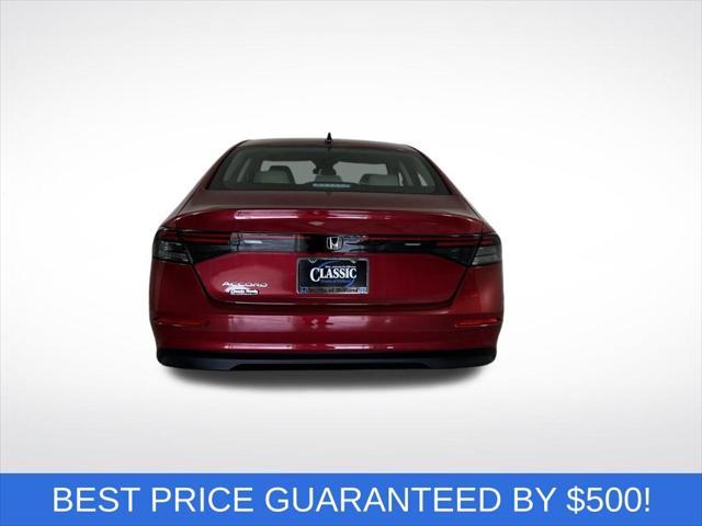 new 2025 Honda Accord car, priced at $29,207