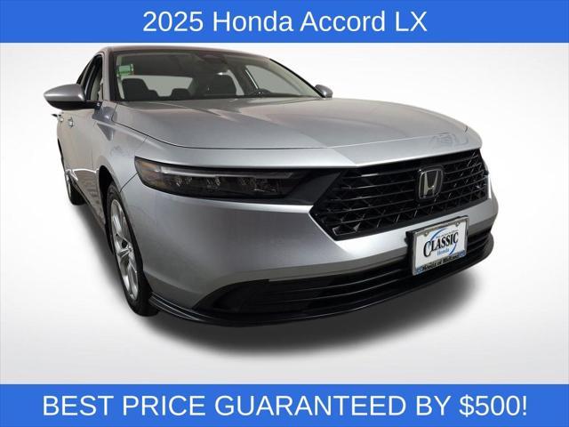 new 2025 Honda Accord car, priced at $29,390