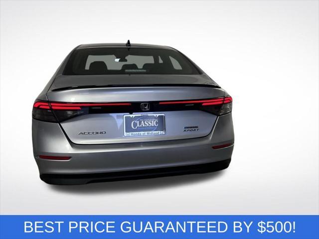 new 2025 Honda Accord Hybrid car, priced at $34,805