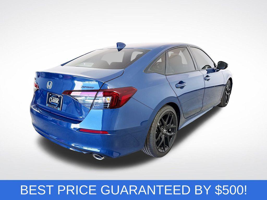 new 2026 Honda Civic car, priced at $24,995