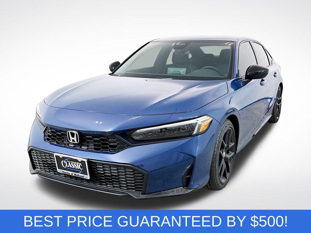 new 2026 Honda Civic car, priced at $24,995