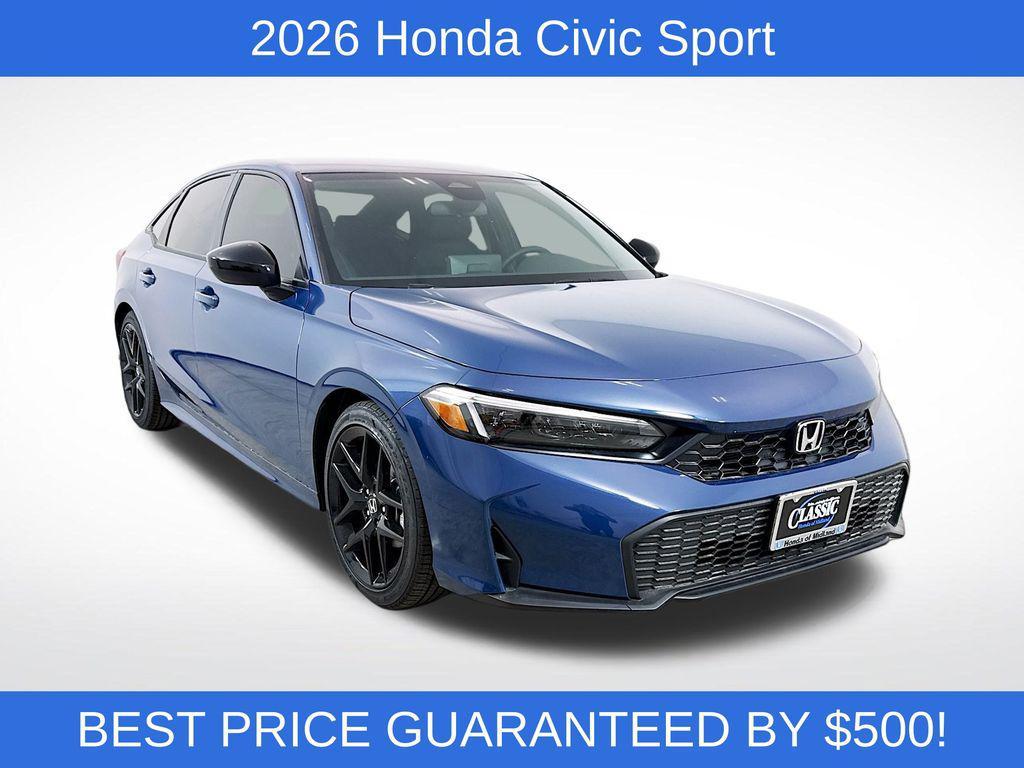 new 2026 Honda Civic car, priced at $24,995
