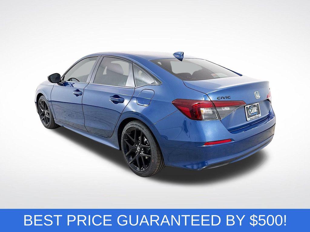 new 2026 Honda Civic car, priced at $24,995