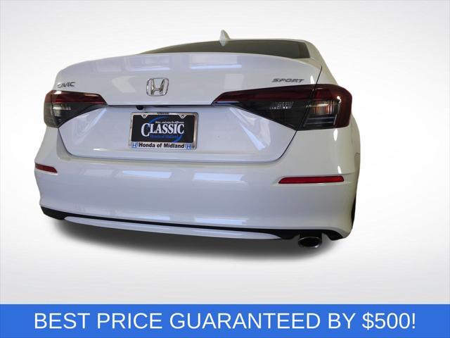 new 2025 Honda Civic car, priced at $27,855