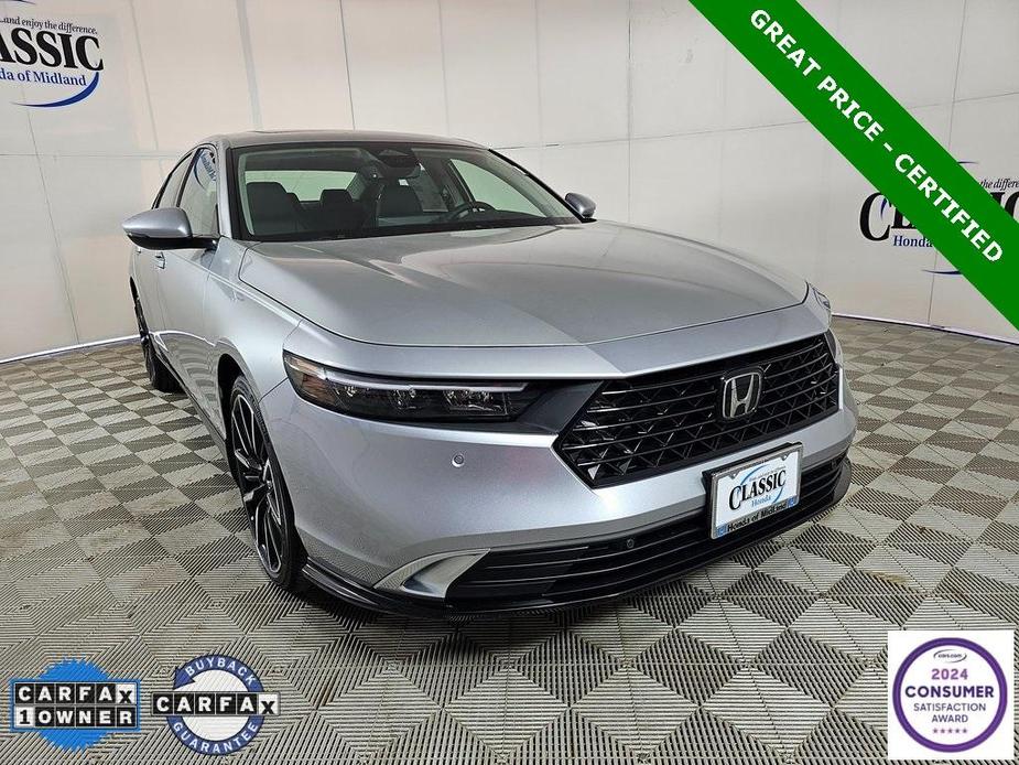 used 2024 Honda Accord Hybrid car, priced at $33,999