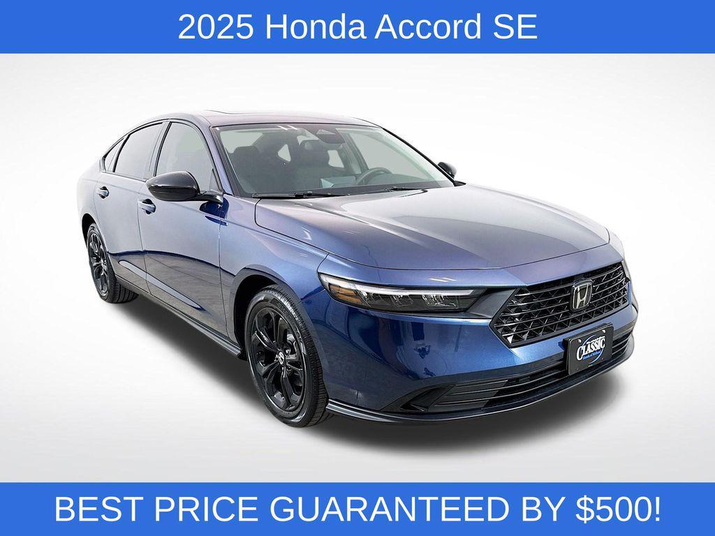 new 2025 Honda Accord car, priced at $28,505