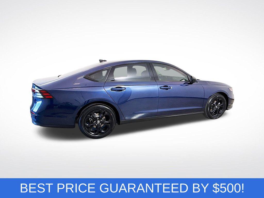 new 2025 Honda Accord car, priced at $28,505