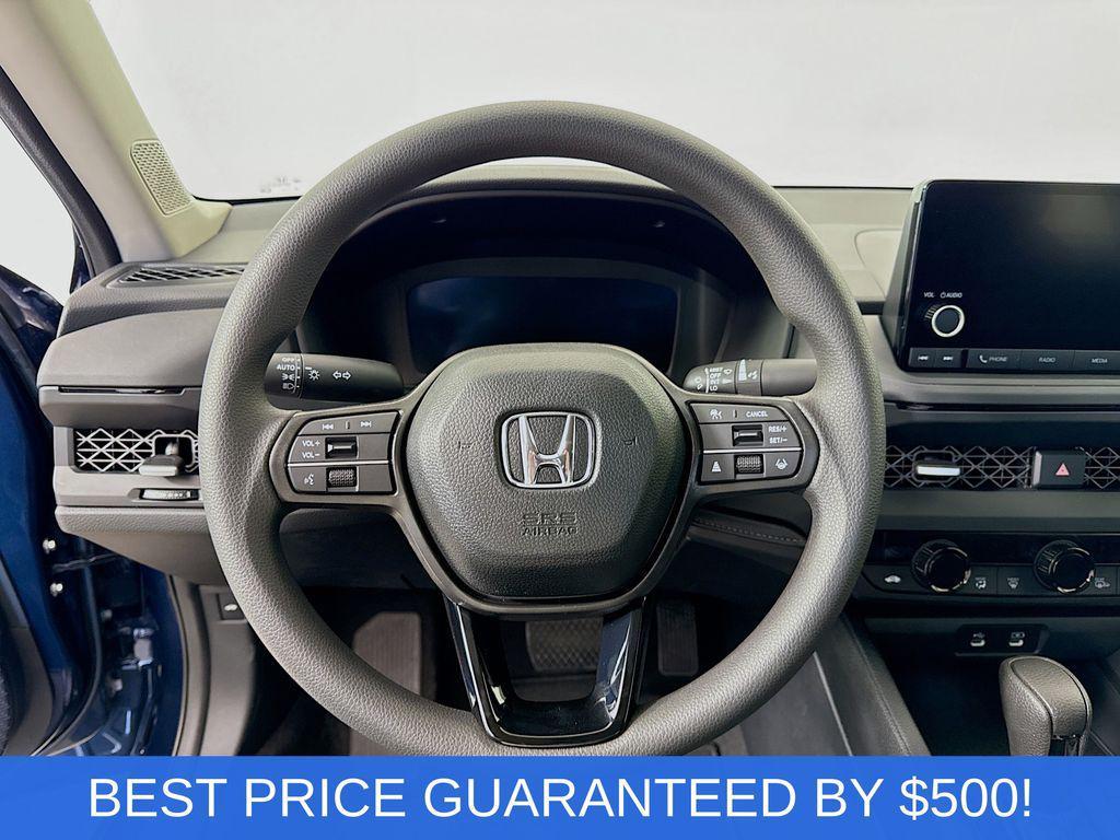 new 2025 Honda Accord car, priced at $28,505