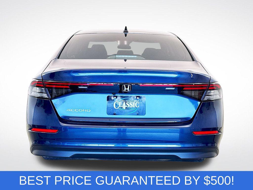 new 2025 Honda Accord car, priced at $28,505