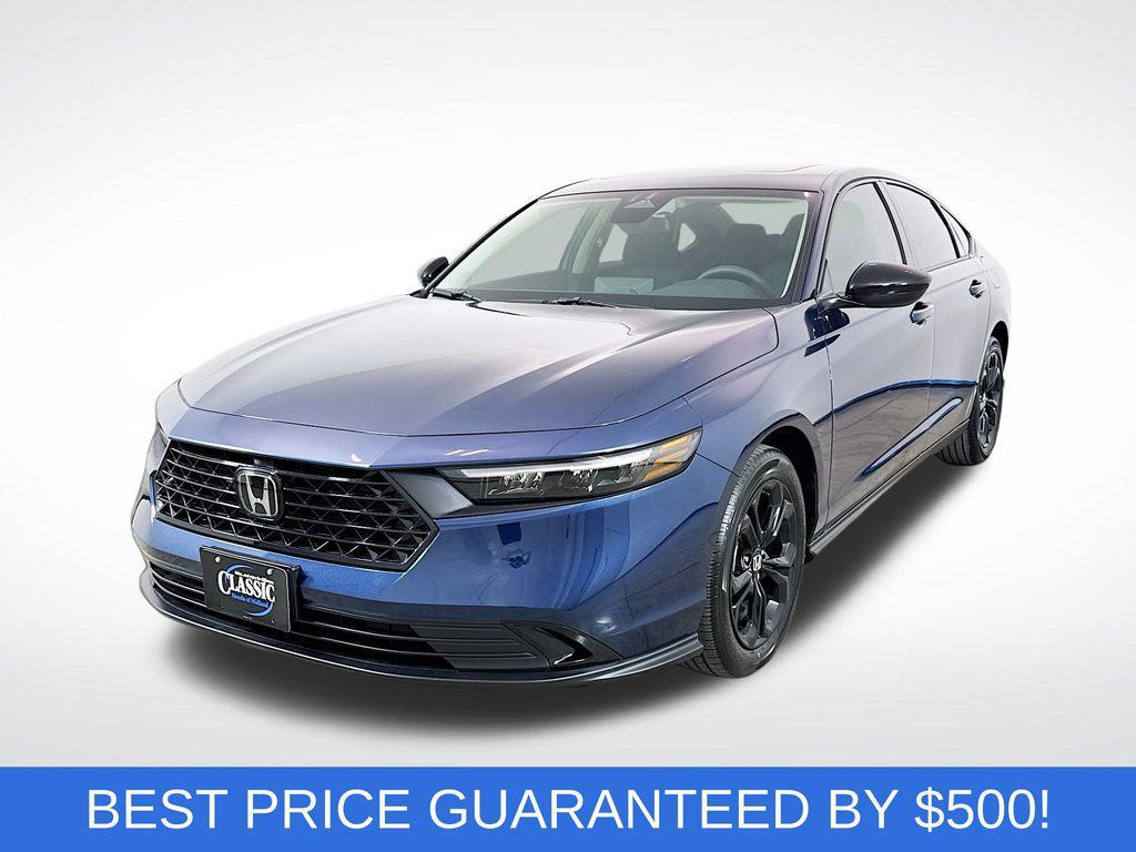 new 2025 Honda Accord car, priced at $28,505