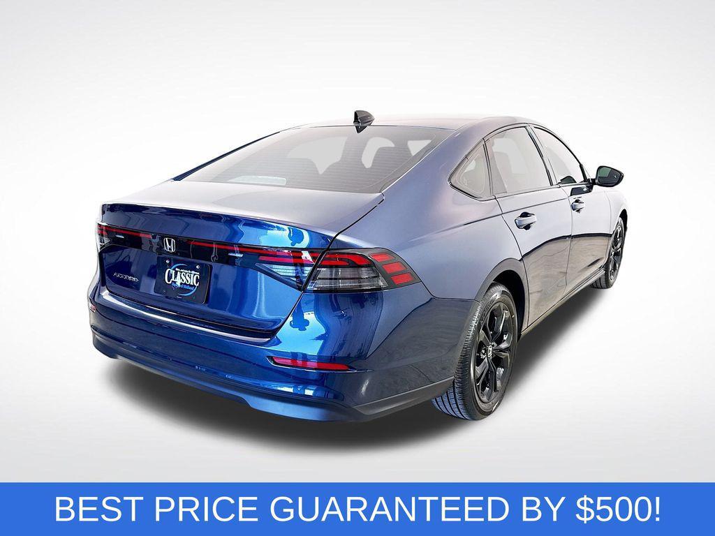 new 2025 Honda Accord car, priced at $28,505