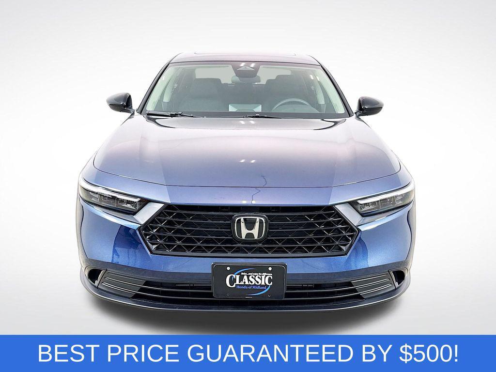 new 2025 Honda Accord car, priced at $28,505