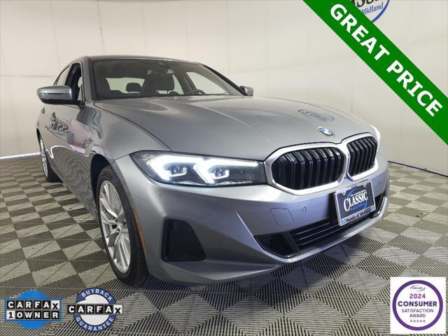 used 2023 BMW 330 car, priced at $35,588