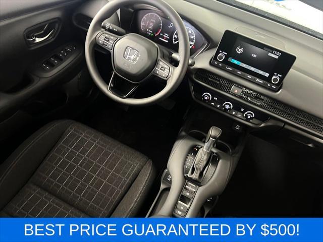 new 2025 Honda HR-V car, priced at $23,837