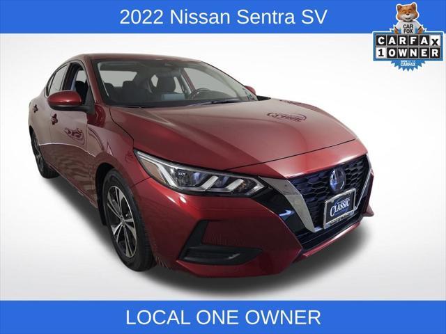 used 2022 Nissan Sentra car, priced at $20,000