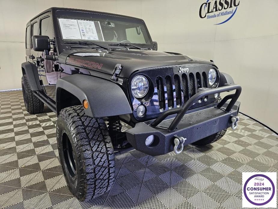 used 2016 Jeep Wrangler Unlimited car, priced at $29,901