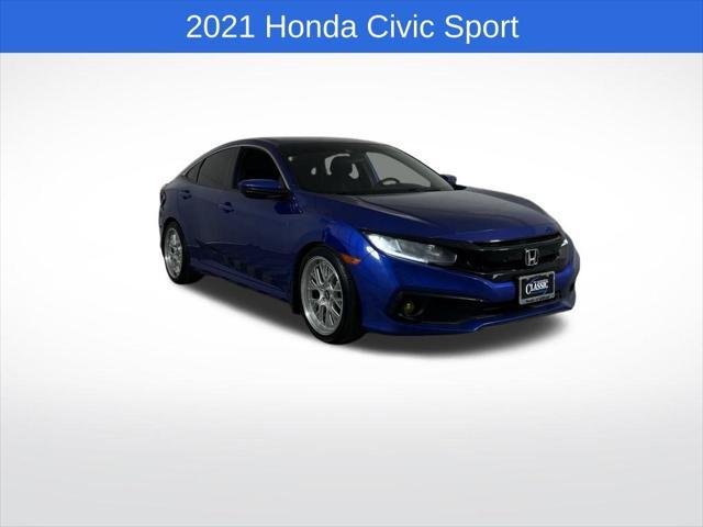 used 2021 Honda Civic car, priced at $20,500