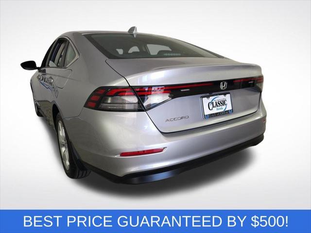 new 2025 Honda Accord car, priced at $29,390