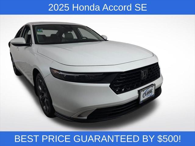 new 2025 Honda Accord car, priced at $32,110