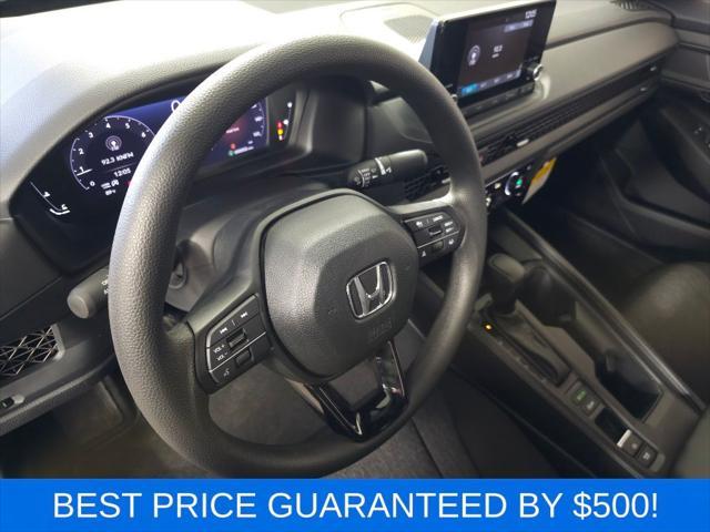 new 2025 Honda Accord car, priced at $32,110