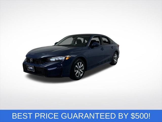 new 2025 Honda Civic car, priced at $22,897