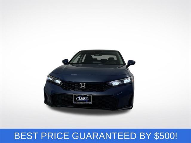 new 2025 Honda Civic car, priced at $22,897