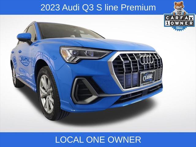 used 2023 Audi Q3 car, priced at $27,200