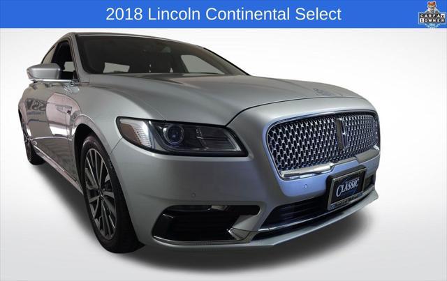 used 2018 Lincoln Continental car, priced at $24,602