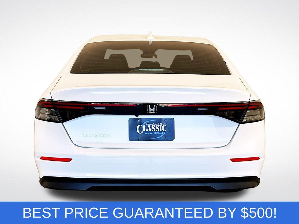 new 2025 Honda Accord car, priced at $26,695