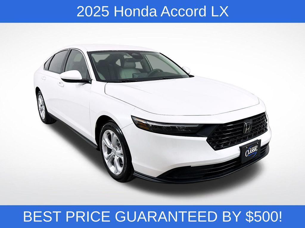 new 2025 Honda Accord car, priced at $26,695