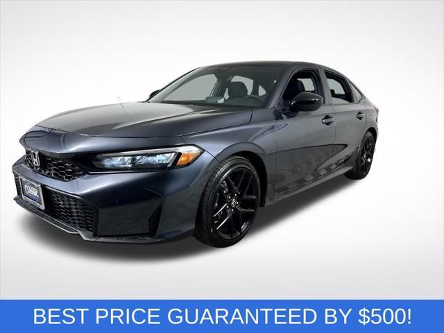 new 2025 Honda Civic car, priced at $24,442