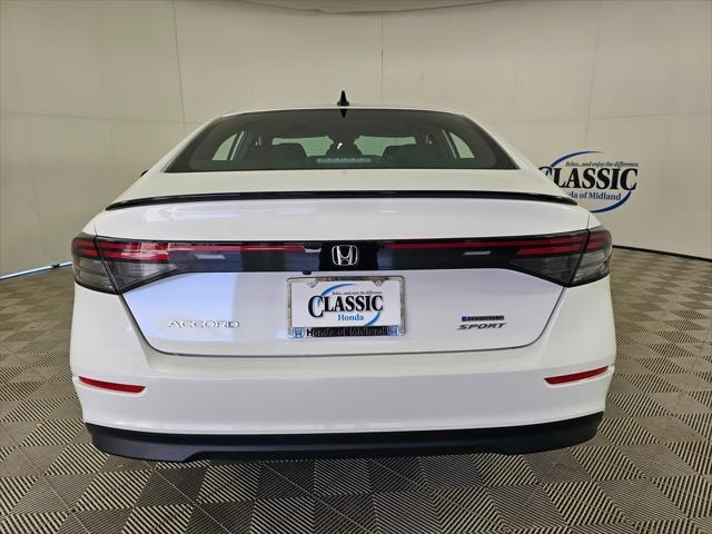 used 2024 Honda Accord Hybrid car, priced at $29,747