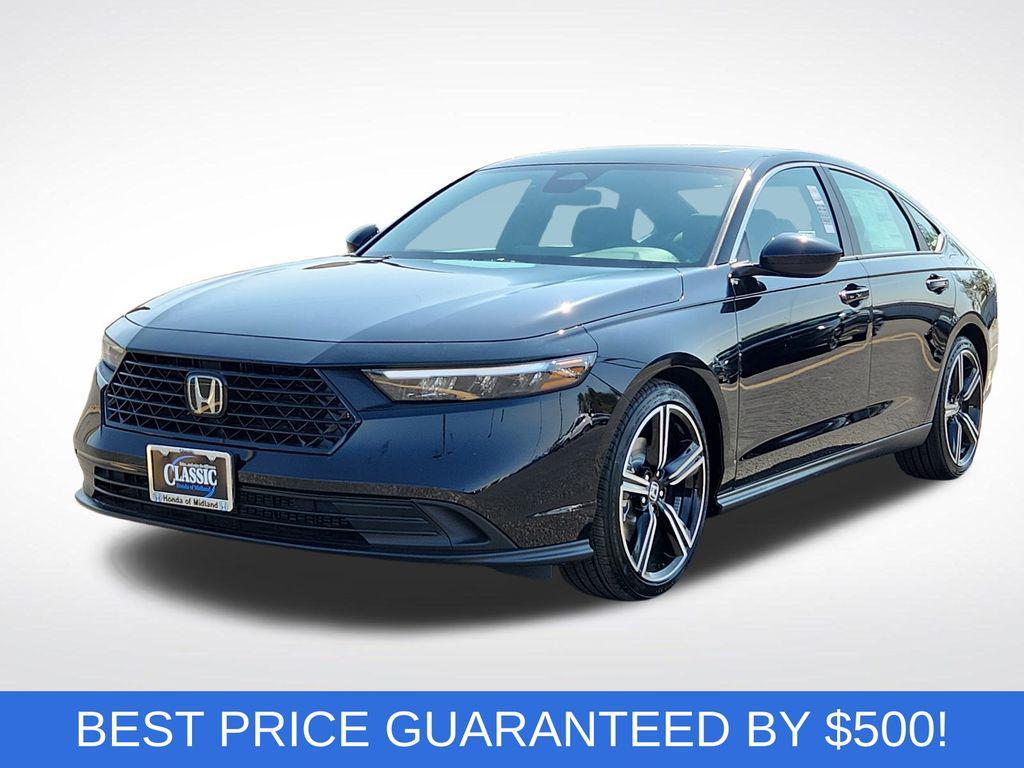 new 2025 Honda Accord Hybrid car, priced at $31,555