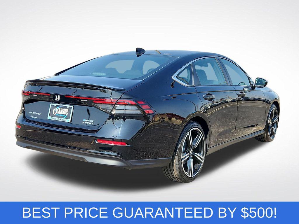 new 2025 Honda Accord Hybrid car, priced at $31,555