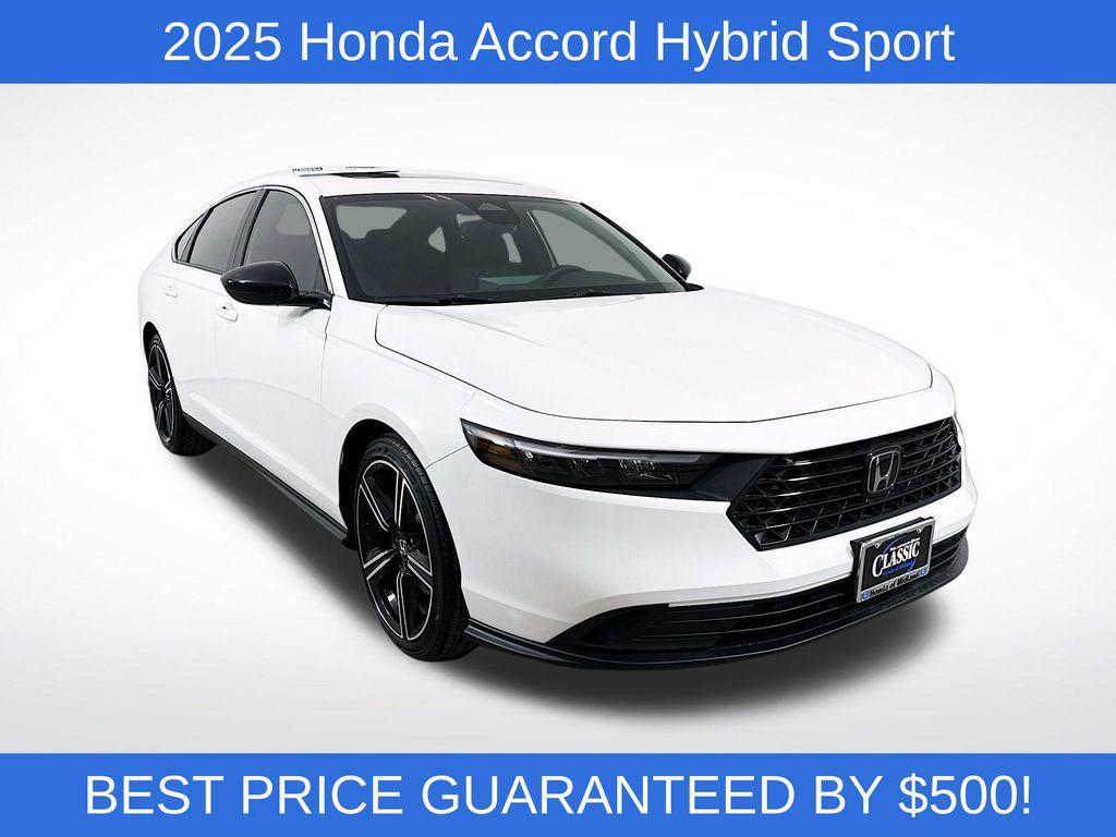 new 2025 Honda Accord Hybrid car, priced at $32,055