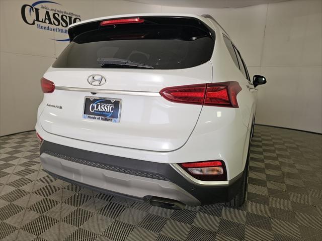 used 2019 Hyundai Santa Fe car, priced at $19,600